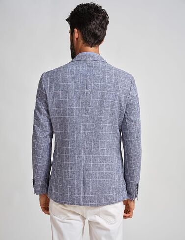 PJ PAUL JONES Mens Casual Sport Coats Two Buttons Lightweight Business Sport Blazer in Kuwait