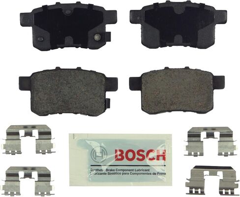 مجموعة وسادات فرامل قرصية من السيراميك الأزرق من BOSCH BE1336H مع أجزاء صلبة - متوافقة مع دودج جورني؛ هوندا أكورد؛ مؤخرة in Saudi Arabia