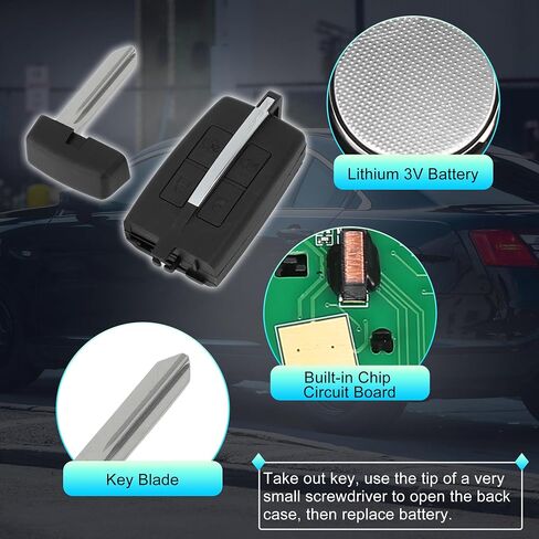 X AUTOHAUX M3N5WY8406 315MHz Replacement Keyless Entry Remote Smart Key Fob for Ford Taurus 09-12 for Lincoln MKT 10-12 for Lincoln MKS 2009-2012 164-R7032 164-R7034 ID46 Chip 4 Buttons in Saudi Arabia