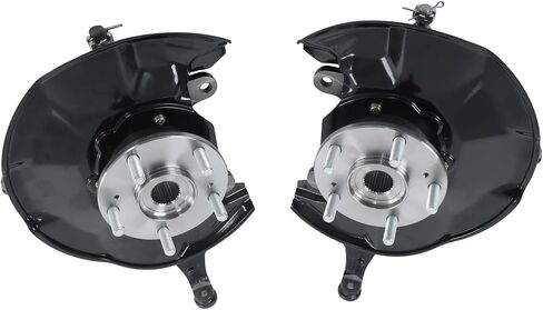 labwork 2 x Front Wheel Bearing Hub Knuckle Replacement for Honda Accord 2.4L 3.5L 2008-2012 698446 698447 in Saudi Arabia