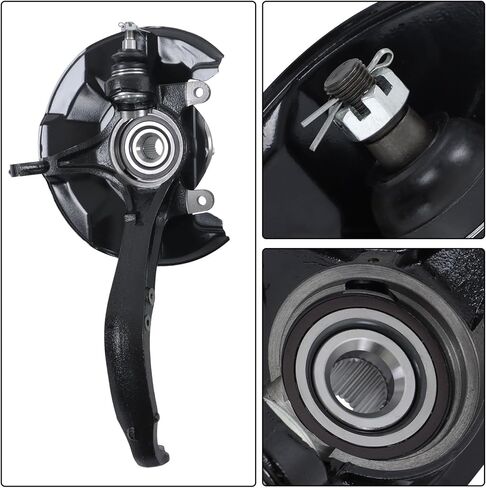 labwork 2 x Front Wheel Bearing Hub Knuckle Replacement for Honda Accord 2.4L 3.5L 2008-2012 698446 698447 in Saudi Arabia