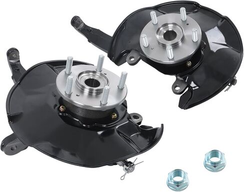 labwork 2 x Front Wheel Bearing Hub Knuckle Replacement for Honda Accord 2.4L 3.5L 2008-2012 698446 698447 in Saudi Arabia