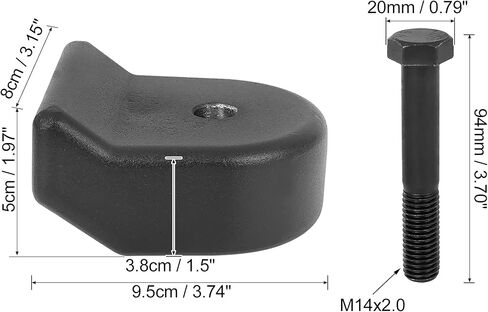 X AUTOHAUX 1.5 Inch Front Suspension Spring Strut Spacer Leveling Lift Kit for Ford F-250 F-350 Super Duty 2005-2020 4WD in Saudi Arabia