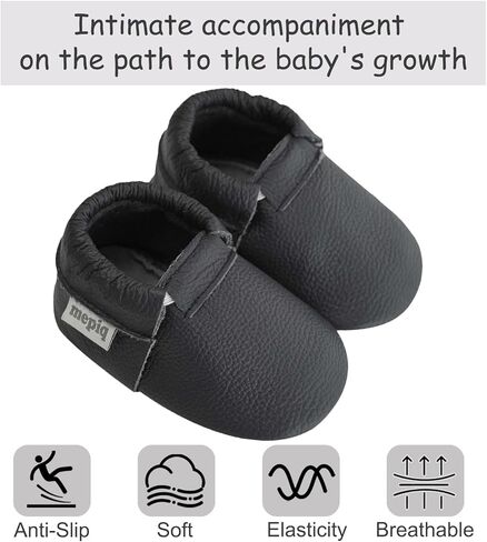 أحذية الأطفال الصغار الصغار مع أحذية صغيرة من جلد الغزال الناعم المضاد للجلد المضاد للانزلاق. in Kuwait