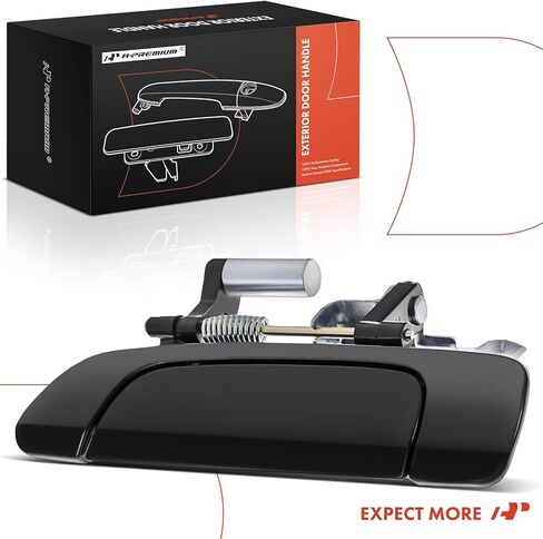 A-Premium Rear Left Driver Side Exterior Door Handle Compatible with Honda Civic 2001 2002 2003 2004 2005 Sedan, Smooth Black, Replace# 72680-S5D-A01, 72680-S5A-003 in Saudi Arabia