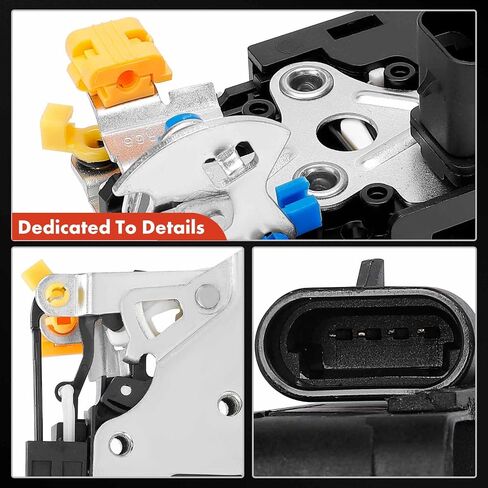 A-Premium Door Lock Latch Actuator Compatible with Chevrolet & Pontiac Vehicles - Aveo 2004-2011, Aveo5 2007-2011, G3 2010 - Front Right Passenger Side in Saudi Arabia