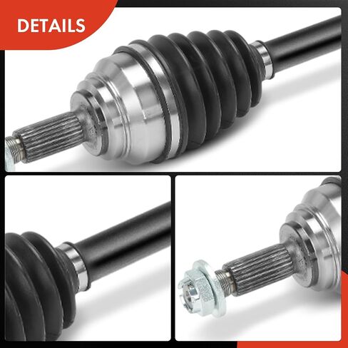 A-Premium CV Axle Shaft Assembly Compatible with Ford Fiesta 2014-2019, 1.6L, Front Left Driver Side in Saudi Arabia