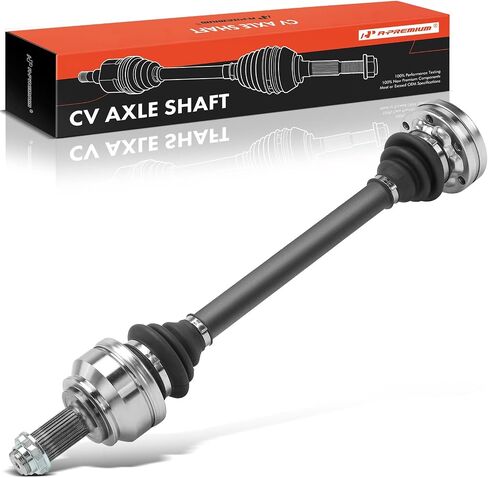 مجموعة عمود المحور A-Premium CV متوافقة مع BMW 335i 2007-2013، 335i xDrive 2009-2010، 335is 2011-2013، 335xi 2007-2008، 135i 2008-2013، ناقل الحركة اليدوي، جانب السائق الخلفي الأيسر in Saudi Arabia