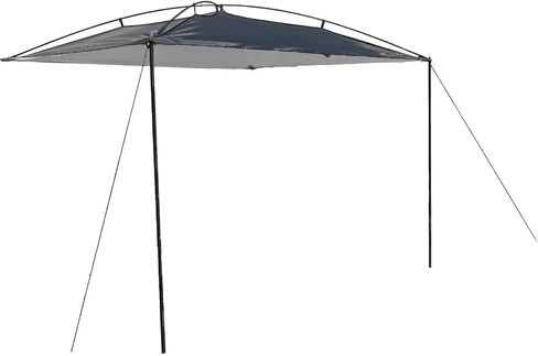 MoonShade and Long MoonWall Bundle, Portable Awning for Increased Shade and Privacy, Lightweight Durable for Large Shade Coverage, Suitable for Vans, Trucks, Full-Size SUVs, and Larger Vehicles in Saudi Arabia