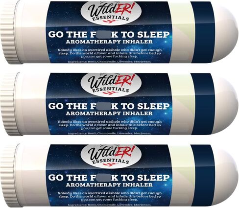 Wild Essentials 3 عبوات من أجهزة الاستنشاق الأنفية ذات الروائح العلاجية من Chill The F Out مصنوعة من زيوت عطرية طبيعية 100% عالية الجودة للمساعدة في تهدئة روحك - الاسترخاء in Kuwait