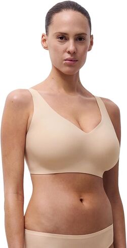 Chantelle Women's Soft Stretch V-Neck Wireless Support Bra in Kuwait