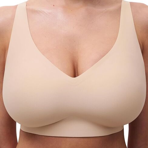 Chantelle Women's Soft Stretch V-Neck Wireless Support Bra in Kuwait