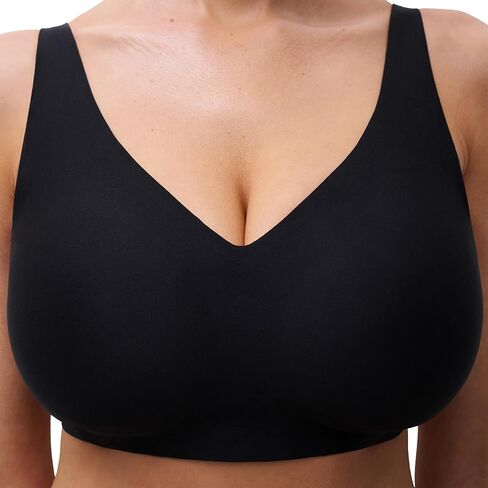Chantelle Women's Soft Stretch V-Neck Wireless Support Bra in Saudi Arabia
