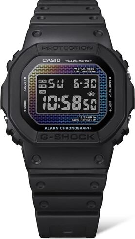 Casio G-Shock DW5600RW-1 Rainbow Brick Wall Digital Watch in Saudi Arabia