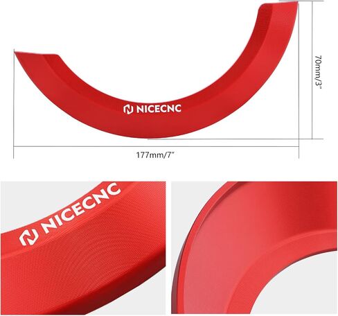 NICECNC CNC Clutch Cover غطاء الأمان، واقي الإسكان القابض متوافق مع Husqvarna 701 SVARTPILEN/VITPILEN/Enduro/Super Moto 2016-2025، متوافق مع GasGas 700 SM/ES 2022-2025، برتقالي in Saudi Arabia