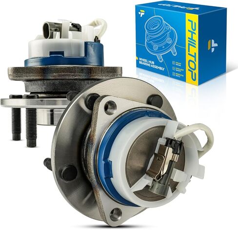 PHILTOP 513139 Front Wheel Bearing Fit for Chevy Corvette 1997-2008, Cadillac XLR 2004-2008, 5 Lugs Wheel Hub Assembly W/ABS in Saudi Arabia