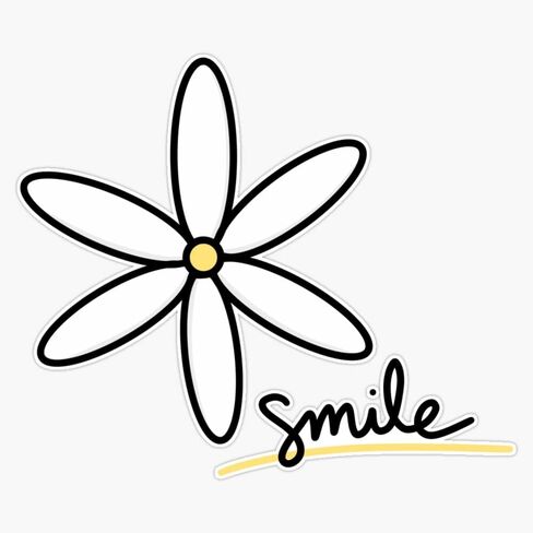 ملصق لاصق ممتص للصدمات من Daisy Smile مقاس 5 بوصات in Saudi Arabia