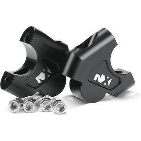 1 Pair Handlebar Riser For NX400 NX 400 500 NX500 Lift Handle Booster Accessories Handlebar Riser Extension Adapter(Black) in Saudi Arabia