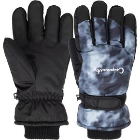 Men's Winter Ski Gloves -Windproof Anti-Slip with Fleece Lined Snowboard Gloves for Driving, Cycling, Outdoor Work in Kuwait