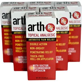 Topical Analgesic Arthritis Pain Relief, Warming Penetrating Capsaicin Roll on, Maximum Relief for Arthritis, Muscle, Joint and Back Pain 3 oz in Saudi Arabia
