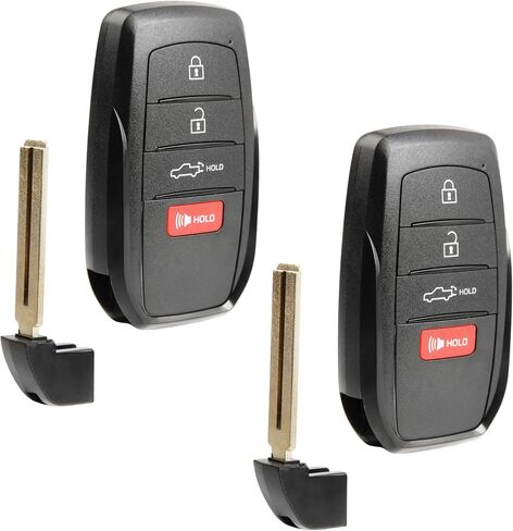 Keyless Entry Remote Key Fob Replacement 4-Button for 2022 2023 2024 Toyota Tundra (HYQ14FBX, 8990H-0C010) in Saudi Arabia