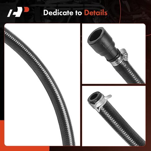 A-Premium Inlet HVAC Heater Hose Pipe Line Assembly Compatible with Chevrolet Silverado 1500 2500 3500 HD, Tahoe, Suburban, Avalanche & GMC Sierra 1500 HD, Yukon XL & Cadillac Escalade & Hummer H2 in Saudi Arabia
