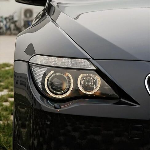Compatible For BMW 6 Series E63 E64 M6 2004 2005 2006 2007 Car Headlight Cover Headlamp Glass Lens Lamp Shade Shell Transparent Lampshade(1PCS Right Side) in Saudi Arabia