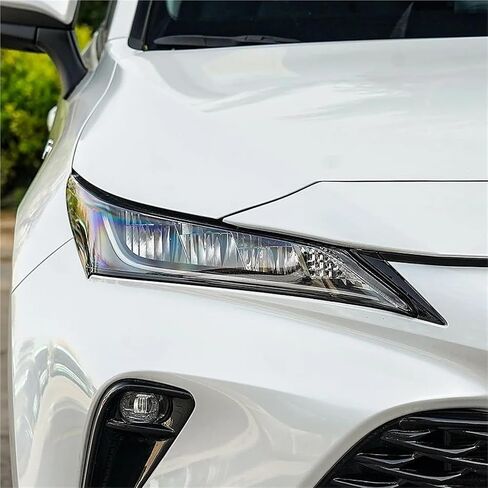 متوافق مع تويوتا هارير فينزا 2022 2023 كشافات أمامية غطاء غطاء مصباح عاكس الضوء الشفاف استبدال عدسة زجاجية أصلية (1 قطعة الجانب الأيمن) in Saudi Arabia
