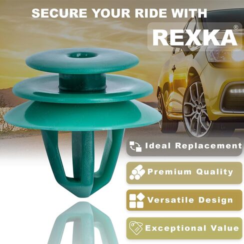 Rexka 10pcs Door Panel Interior Trim Garnish Retainer Clip Compatible with Hyundai 82315-2W000 Santa Fe Sonata in Saudi Arabia