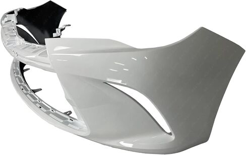 BUMPERS THAT DELIVER - Painted 040 Super White, Front Bumper Cover Fascia Compatible with 2015 2016 2017 Toyota Camry 15 16 17, TO1000409 in Saudi Arabia