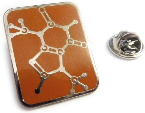 CHOCOLATE MOLECULE Chemistry Science Candy Bar Hat Jacket Vest Lapel Pin in Saudi Arabia