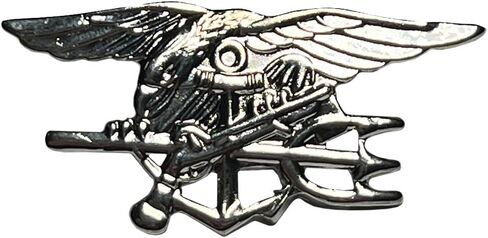 Trade Winds 3 Pack US Navy Seal Trident Silver Motorcycle Hat Cap Lapel Pin MS-481 in Saudi Arabia