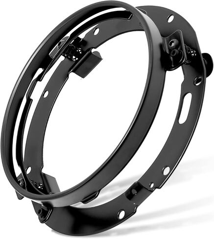 Anxingo 7inch Round Headlight Ring Mounting Bracket Replacement for Wrangler for Harley Davidson Headlight Mount in Saudi Arabia