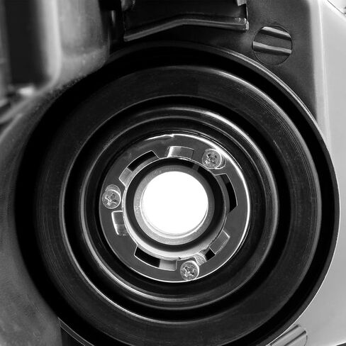 AKKON - For Maxima Halogen Type Black Bezel Projector Headlights Front Lamps Left + Right Side Replacement Set in Saudi Arabia