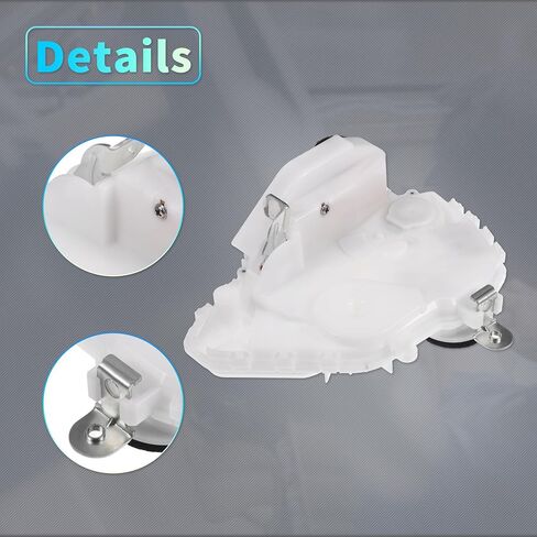 X AUTOHAUX استبدال محرك المحرك الأمامي الأيمن للراكب لقفل الباب الكهربائي لـ Acura TL 09-14 لـ Acura TSX 09-14 لـ Acura MDX 07-13 مجموعة مشغل مزلاج الباب رقم 72110STX305 أبيض in Saudi Arabia