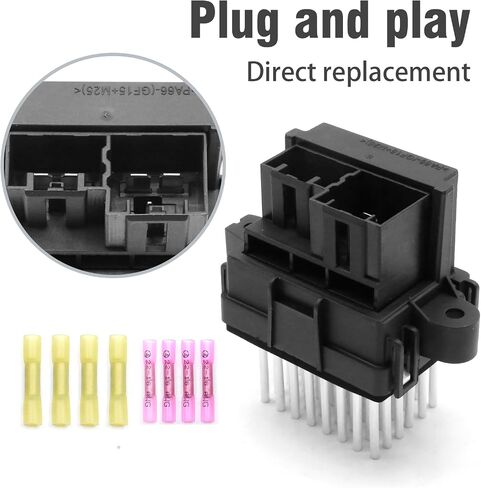 973-401 HVAC Blower Motor Resistor Kit, Replacement for Cadillac CTS, Replacement for Chevrolet Avalanche, Replacement for GMC Acadia, Replacement for Hummer H2, Replaces 13501703, 1581662 in Saudi Arabia