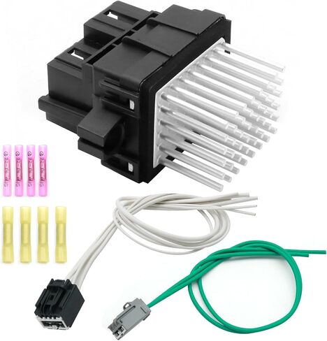 973-401 HVAC Blower Motor Resistor Kit, Replacement for Cadillac CTS, Replacement for Chevrolet Avalanche, Replacement for GMC Acadia, Replacement for Hummer H2, Replaces 13501703, 1581662 in Saudi Arabia