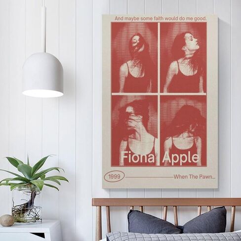 J7ZQX3V9KLP Fiona Apple When The Pawn... Canvas Poster Wall Decorative Art Painting Living Room Bedroom Decoration Gift Unframe-style08x12inch(20x30cm) in Saudi Arabia