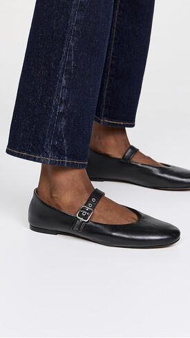 Madewell للسيدات Hera Grommet Mary Jane Flat in Kuwait