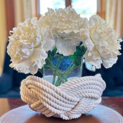 Natural Cotton Rope (3/4 in x 100 ft) Soft White Rope for DIY Crafts, Hammock, Plant Hangers, Home Decorating in Saudi Arabia