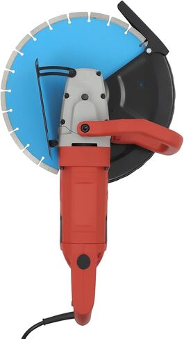 Gas Powered Concrete Saw 12inch 6.8HP 106.8CC 2 Stroke Concrete Cut Off Saw Gas Masonry Demolition Cutter Gasoline Cutting Saws 4inch Cutting Depth for Brick, Wood, Stone, Granite in Kuwait