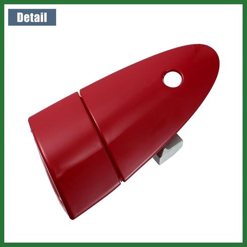 Motoforti Front Left Car Exterior Door Handle Red Fit for Honda CRZ CR-Z 2011-2015 No.72181SZT003ZE - Pack of 1 Long-Lasting in Saudi Arabia