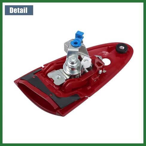 Motoforti Front Left Car Exterior Door Handle Red Fit for Honda CRZ CR-Z 2011-2015 No.72181SZT003ZE - Pack of 1 Long-Lasting in Saudi Arabia