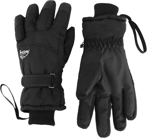 Men's Winter Ski Gloves -Windproof Anti-Slip with Fleece Lined Snowboard Gloves for Driving, Cycling, Outdoor Work in Saudi Arabia