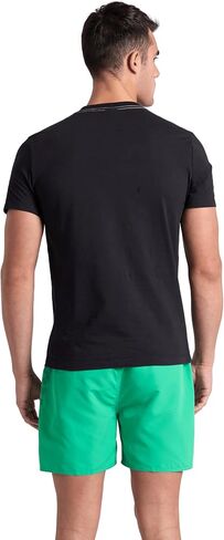 Arena Men's Solid Cotton Graphic Crew Neck Leisure T-Shirt Casual Or Athletic in Saudi Arabia