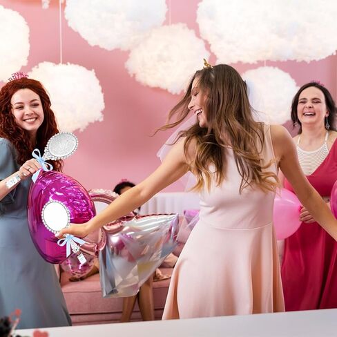 مرآة كلاسيكية محمولة 24 مجموعة مرآة مدمجة كبيرة محمولة مع شريط وعلامات شكر، مرآة مكياج عتيقة، مرآة سفر مدمجة، مرآة يد لحفلات زفاف الأميرات (ذهبي) in Kuwait