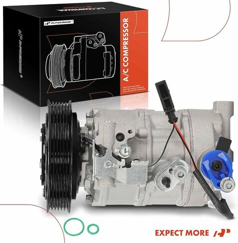 A-Premium Air Conditioner AC Compressor with Clutch Compatible with Q7 3.0L 2017-2019, A6 Quattro 3.0L 2016-2018, A7 Quattro 3.0L 2016-2018 in Saudi Arabia
