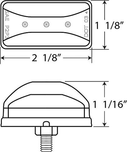 Optronics (MCL95ABP) LED Marker/Clearance Light in Saudi Arabia