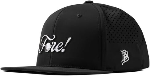 Branded Bills Fore! PVC Flat Performance, Lightweight, Comfortable Baseball Cap in Saudi Arabia