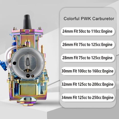PWK 26mm Carburetor High Performance Racing Carburetor for 75cc to 125cc Yamaha ATV Quad Go Kart Dirt Bike Scooter Motocross with Power Jet in Saudi Arabia